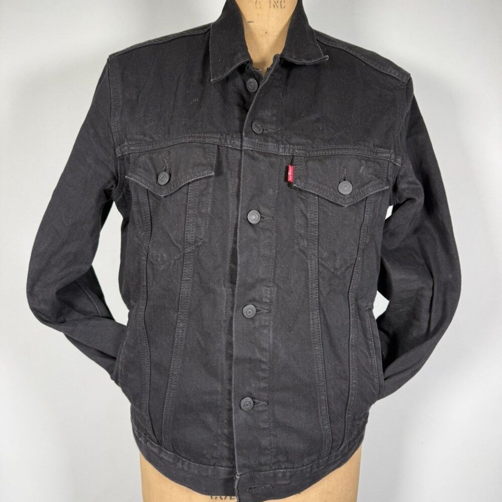 Levi's Black Military Field Denim Jacket